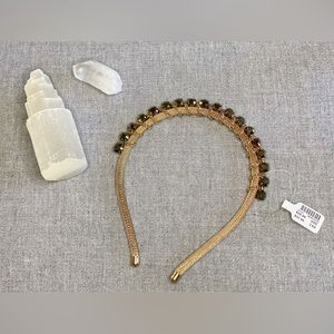 ❌SOLD❌ Anthropologie Bronze Studded Chainmail Headband